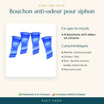 Charger l'image dans la galerie, Dans ton colis : 4 bouchons anti-odeur en silicone
